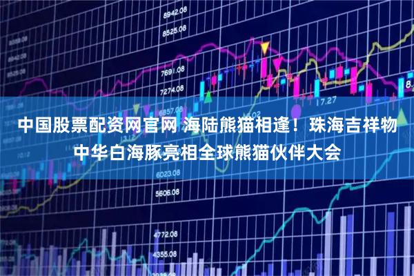 中国股票配资网官网 海陆熊猫相逢！珠海吉祥物中华白海豚亮相全球熊猫伙伴大会