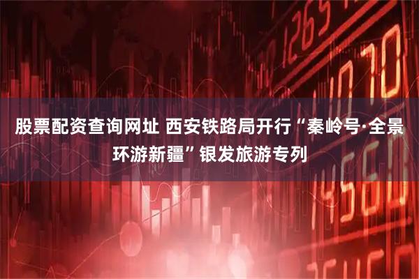 股票配资查询网址 西安铁路局开行“秦岭号·全景环游新疆”银发旅游专列